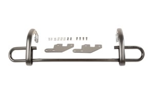 Jeep Wrangler Bumper Guard - Rear - Rugged Ridge - Double Tube - Black - `15-`17